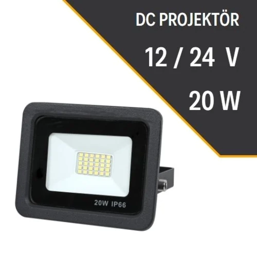 20W DC Projektör 12V/24V