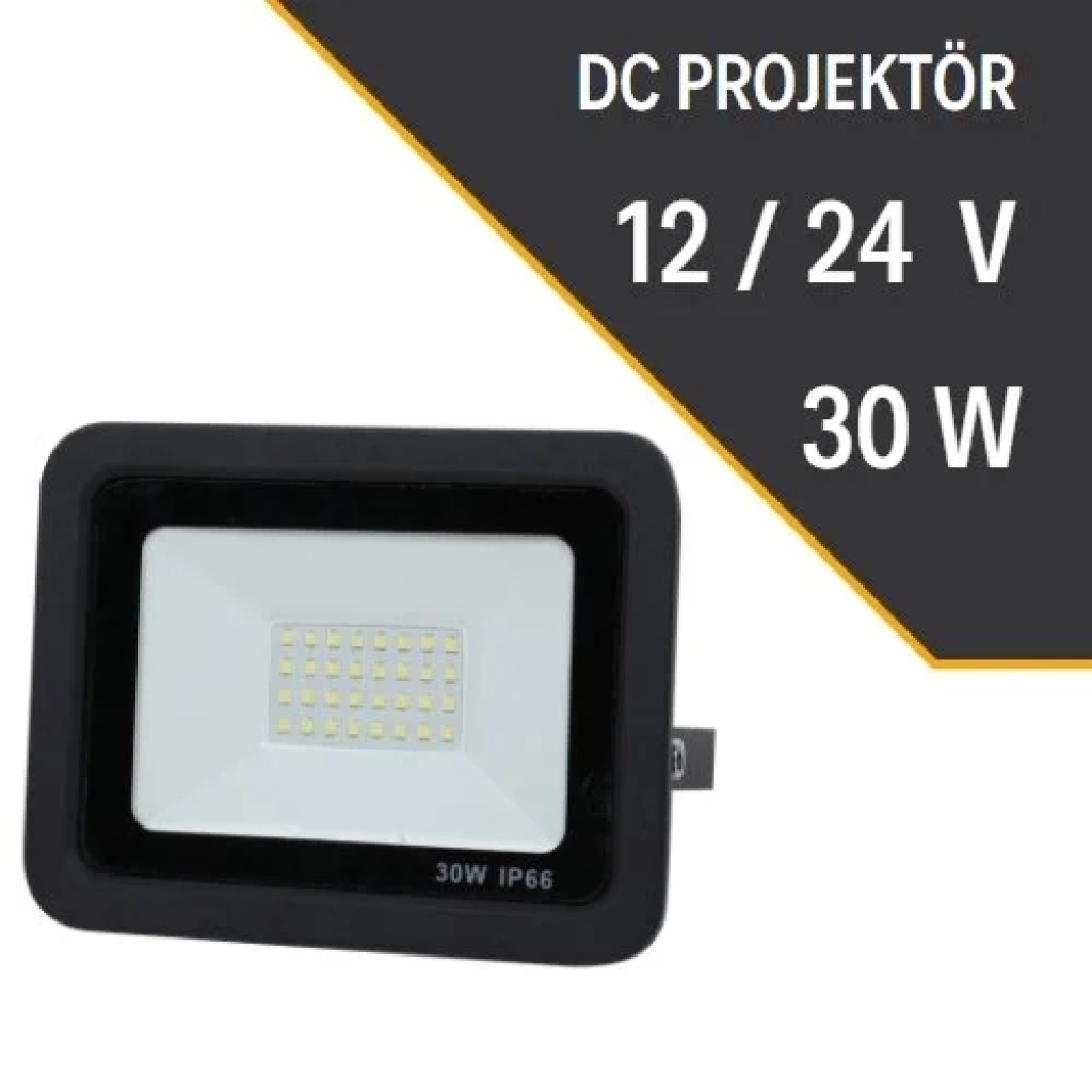 30W DC Projektör 12V/24V