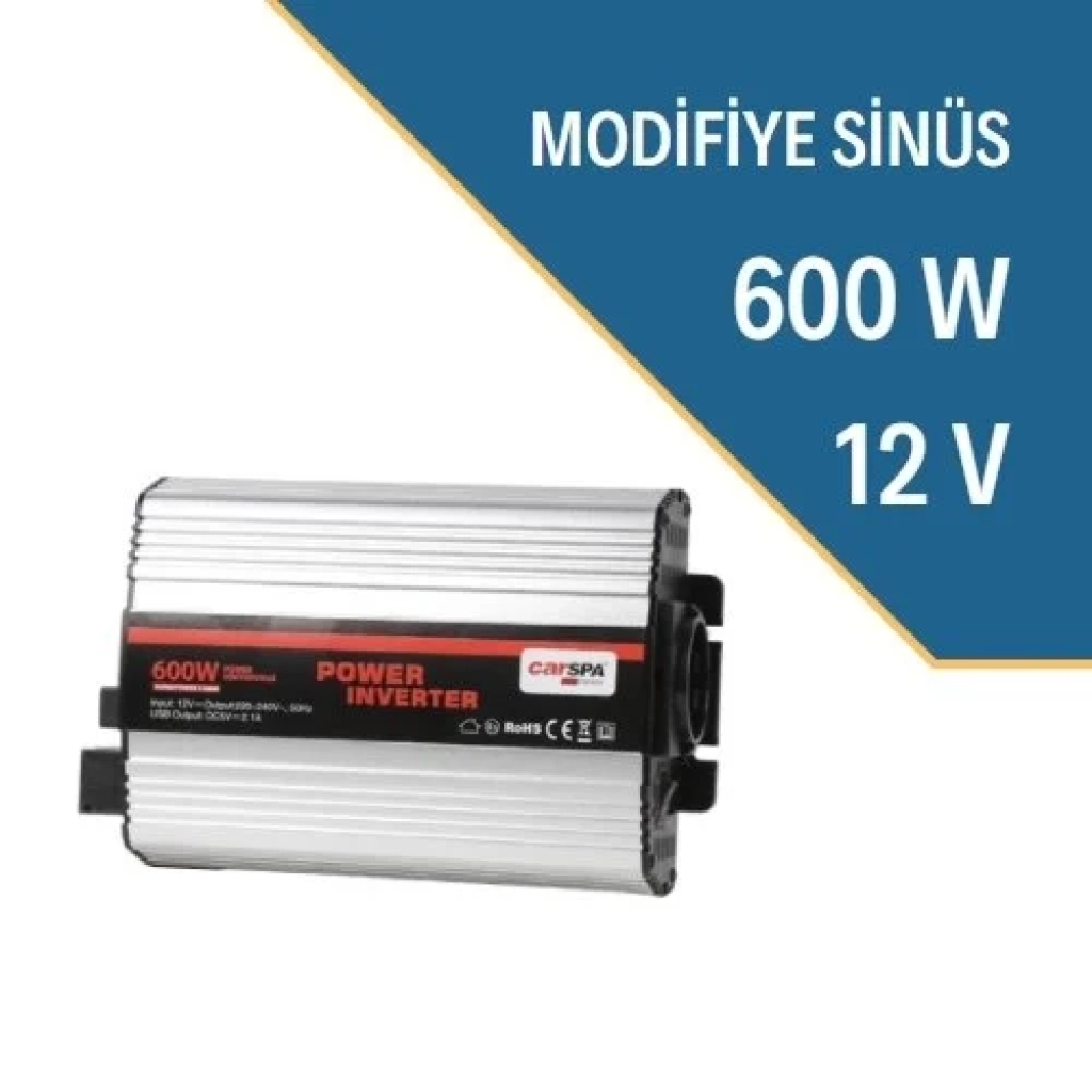 600W-12V Modifiye Sinüs İnverter