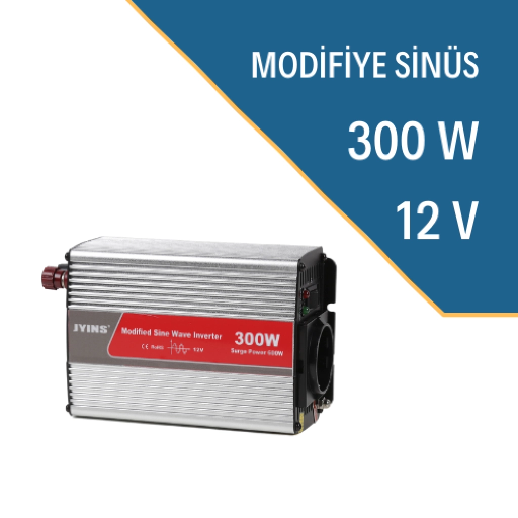 300W-12V Modifiye Sinüs İnverter