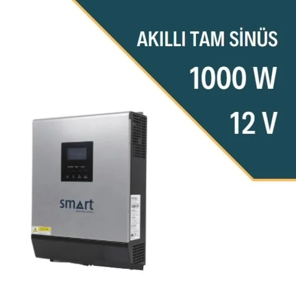 1KW 12V Tam Sinüs Akıllı İnverterler