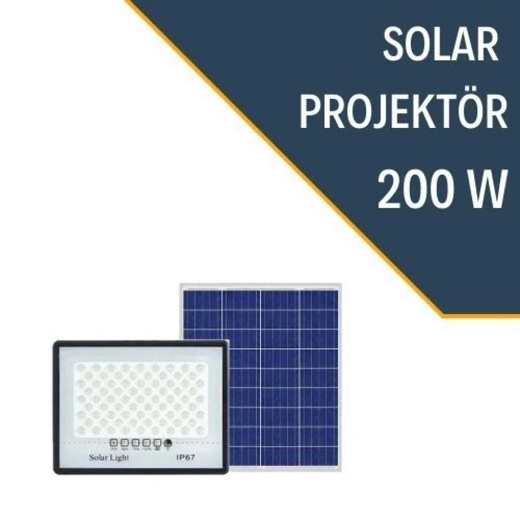 200W Solar Projektör